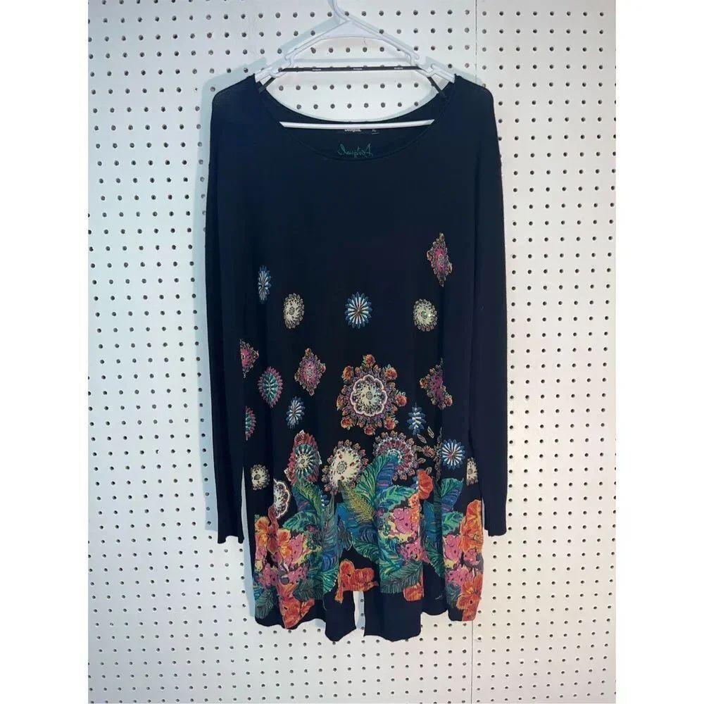 Desigual floral tunic dress